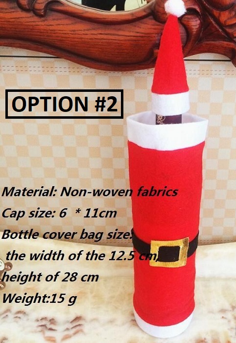 Christmas Bottle Covers